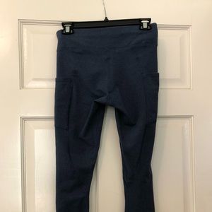 Pact clothing Maritime Navy leggings with pockets